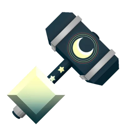 Crescent Moon hammer from Flee the Facility