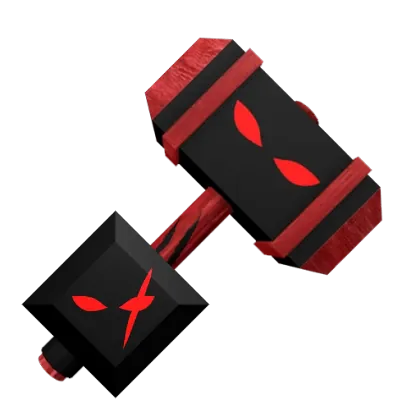 Dark Devil hammer from Flee the Facility