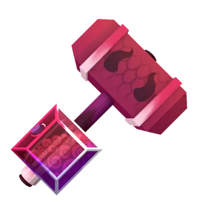 Dragon's Scales hammer from Flee the Facility