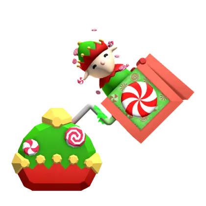 Elf Box hammer from Flee the Facility
