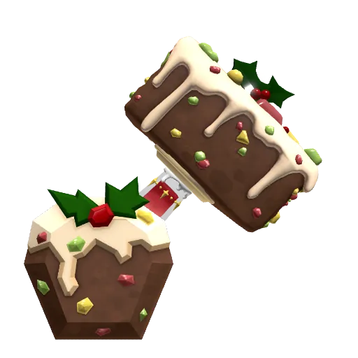 Festive Fruitcake hammer from Flee the Facility