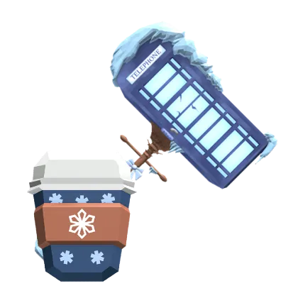 Frosted Frequency hammer from Flee the Facility