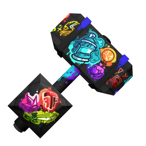 Graffiti hammer from Flee the Facility