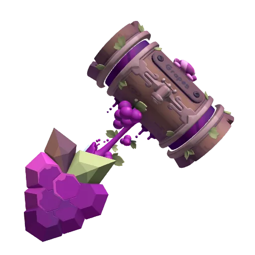 Grape Barrel hammer from Flee the Facility