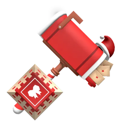 Joyful Mailbox hammer from Flee the Facility