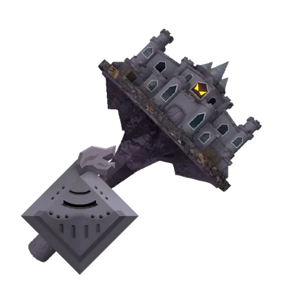 Knight Fortress hammer from Flee the Facility