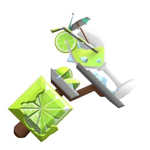 Lime Mocktail hammer from Flee the Facility