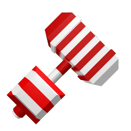 Peppermint hammer from Flee the Facility