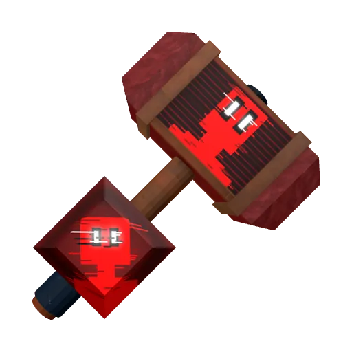 Red Man's Vegence hammer from Flee the Facility