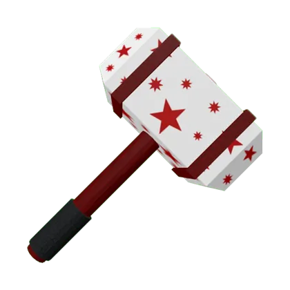Red Star Wrapper hammer from Flee the Facility