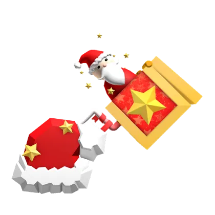 Santa Box hammer from Flee the Facility