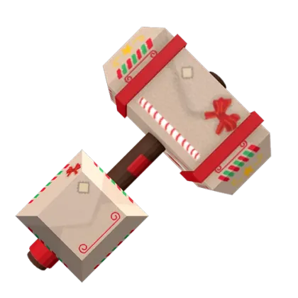 Santa's Letter hammer from Flee the Facility