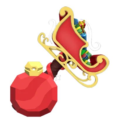 Santa's Sleigh hammer from Flee the Facility