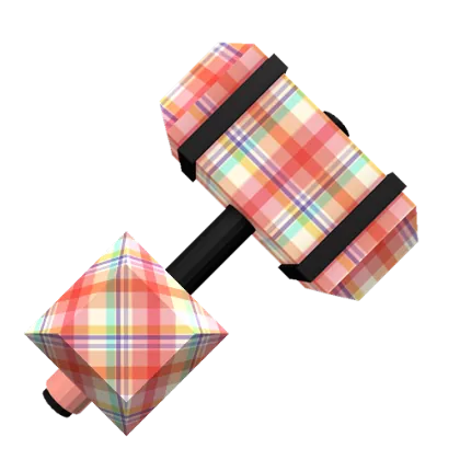 Spring Plaid hammer from Flee the Facility