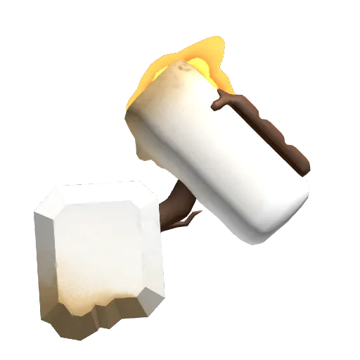 Toasted Marshmallow hammer from Flee the Facility